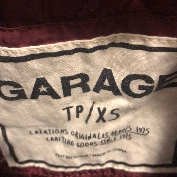 Red garage bomber jacket - Picture 6 of 6